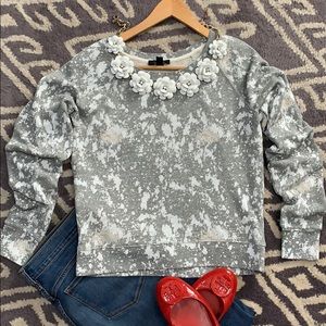 J.Crew Paint Splattered Sweatshirt